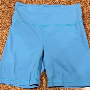 Athleta Women's Vibrant Blue Bike Shorts
